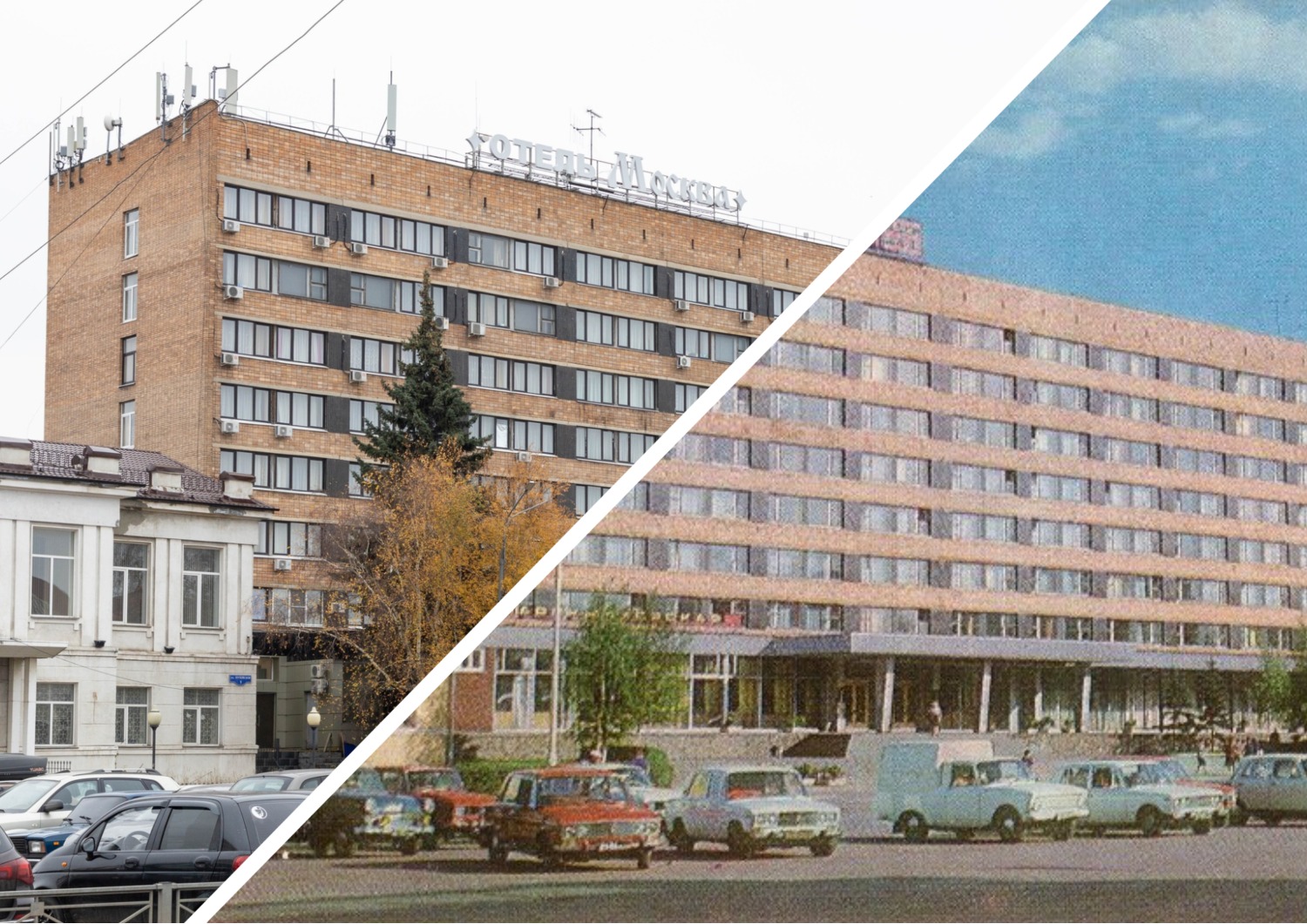 Тула в 80-е и сейчас – сопоставляем архивные и современные кадры