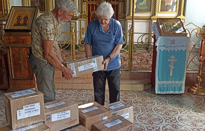 Прихожане Свято-Казанского храма в Богородицке собрали гуманитарную помощь для жителей Курской области