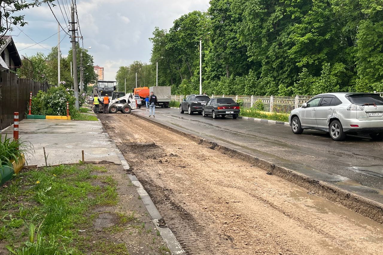 Ремонт дороги на улице Тульского Рабочего Полка в Туле завершат к середине  июля — ТСН 24