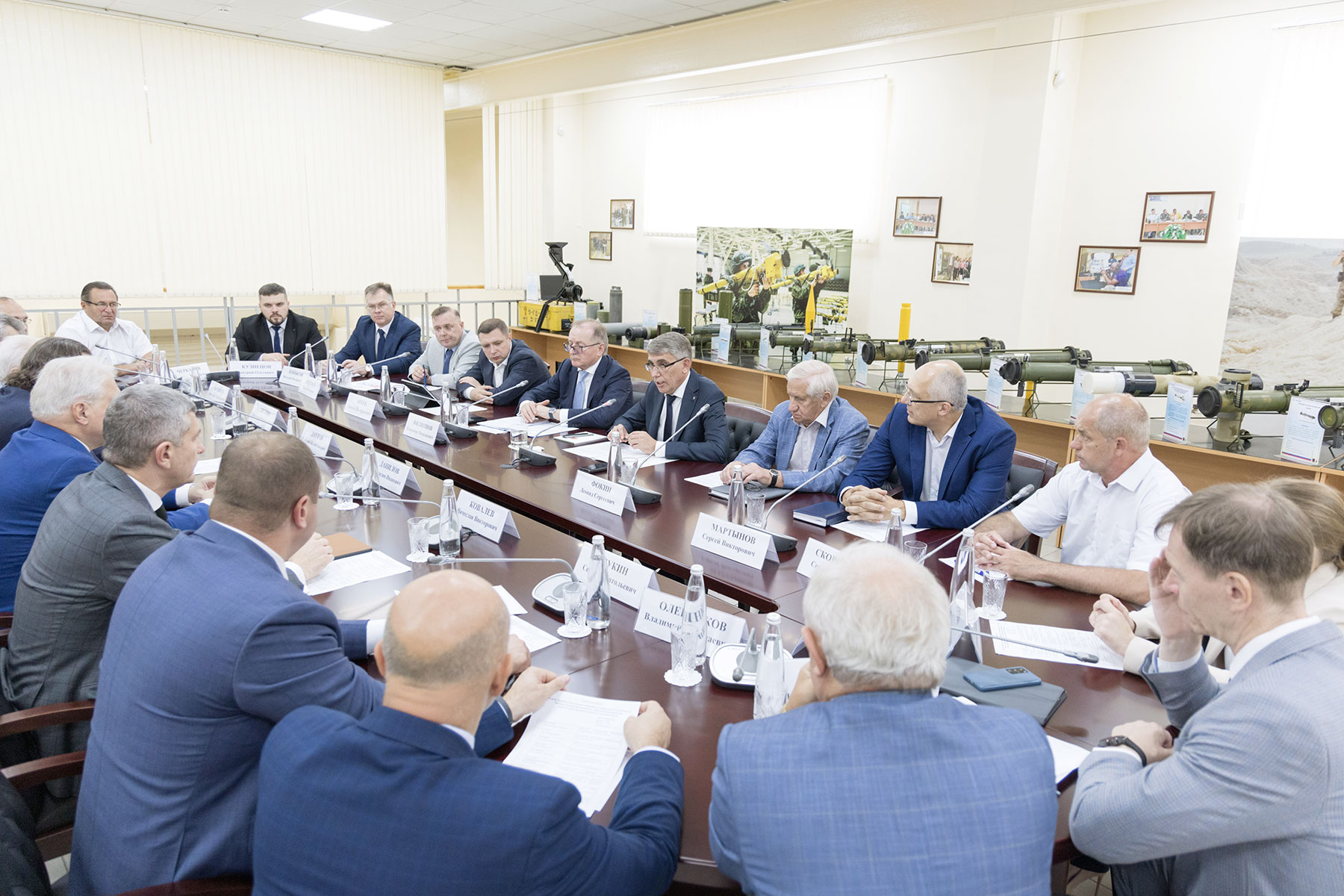 Дмитрий Миляев провел встречу с директорами тульских предприятий ОПК