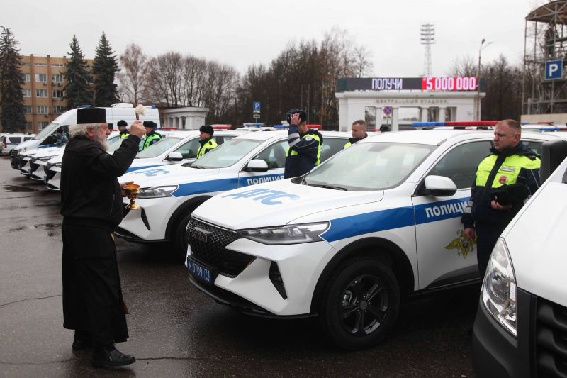 Тульские полицейские пересядут на новые "Haval F7X"