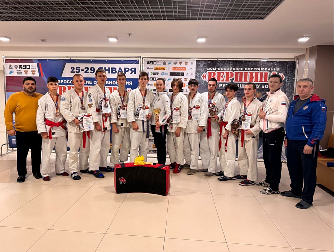 Туляки заняли третье место на Всероссийских соревнованиях по рукопашному бою