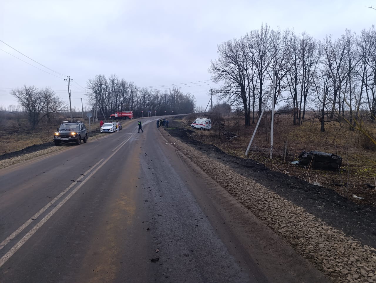 В Воловском районе нетрезвый водитель без прав устроил смертельное ДТП
