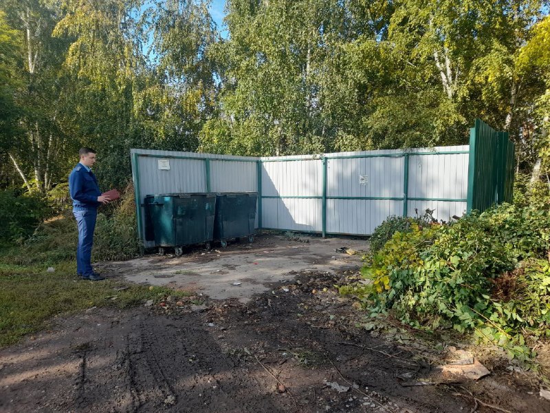 Прокуратура организовала проверку в Донском из-за ненадлежащего содержания мусорных контейнеров