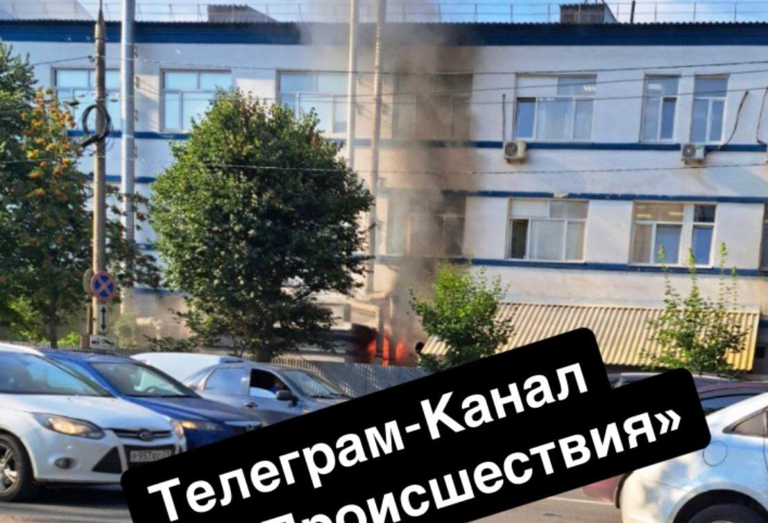 Туляки сообщили о возгорании рядом с территорией 