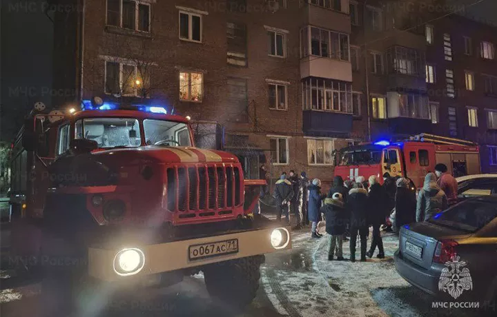 Пожар в Туле, в котором погибли женщина и ее маленький сын, мог произойти из-за неосторожности при курении