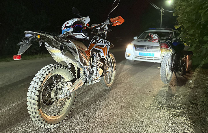 За неделю в Тульской области госавтоинспекторы выявили восемь несовершеннолетних мотоциклистов без прав