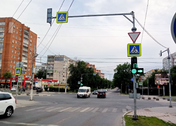 С начала 2023 года в Туле отремонтировали 13 светофоров