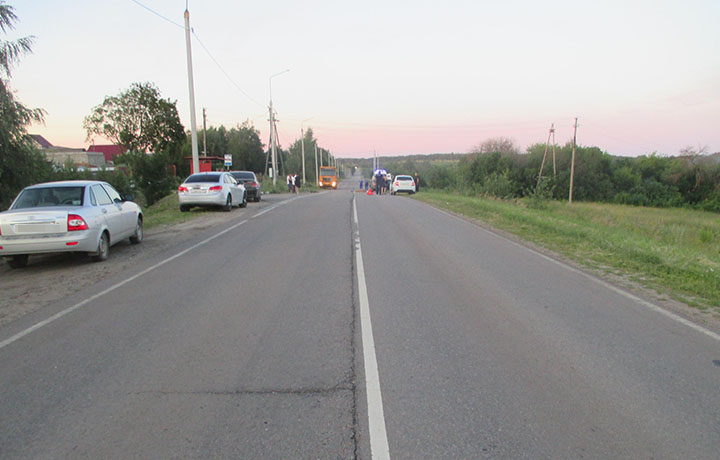 14-летний велосипедист погиб под колесами автомобиля в Богородицком районе