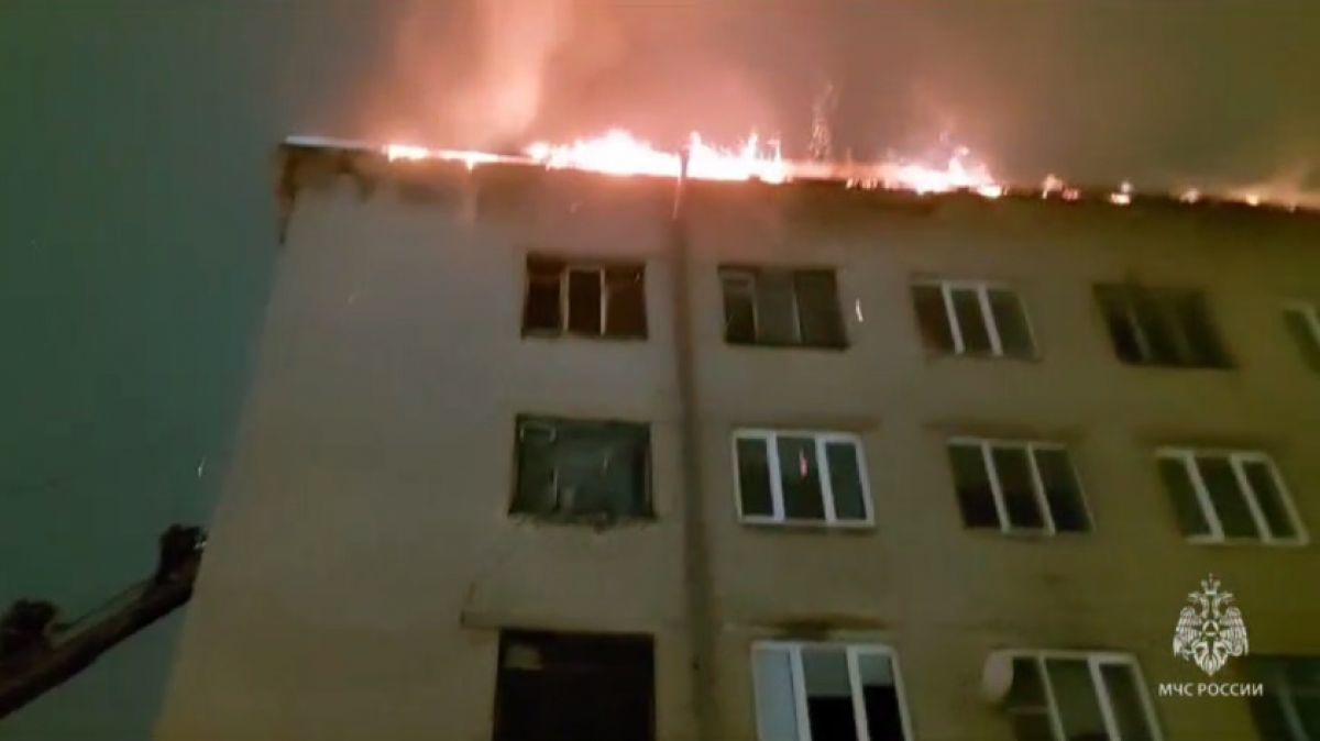В сгоревшем общежитии в Ясногорске зарегистрировано почти 150 человек