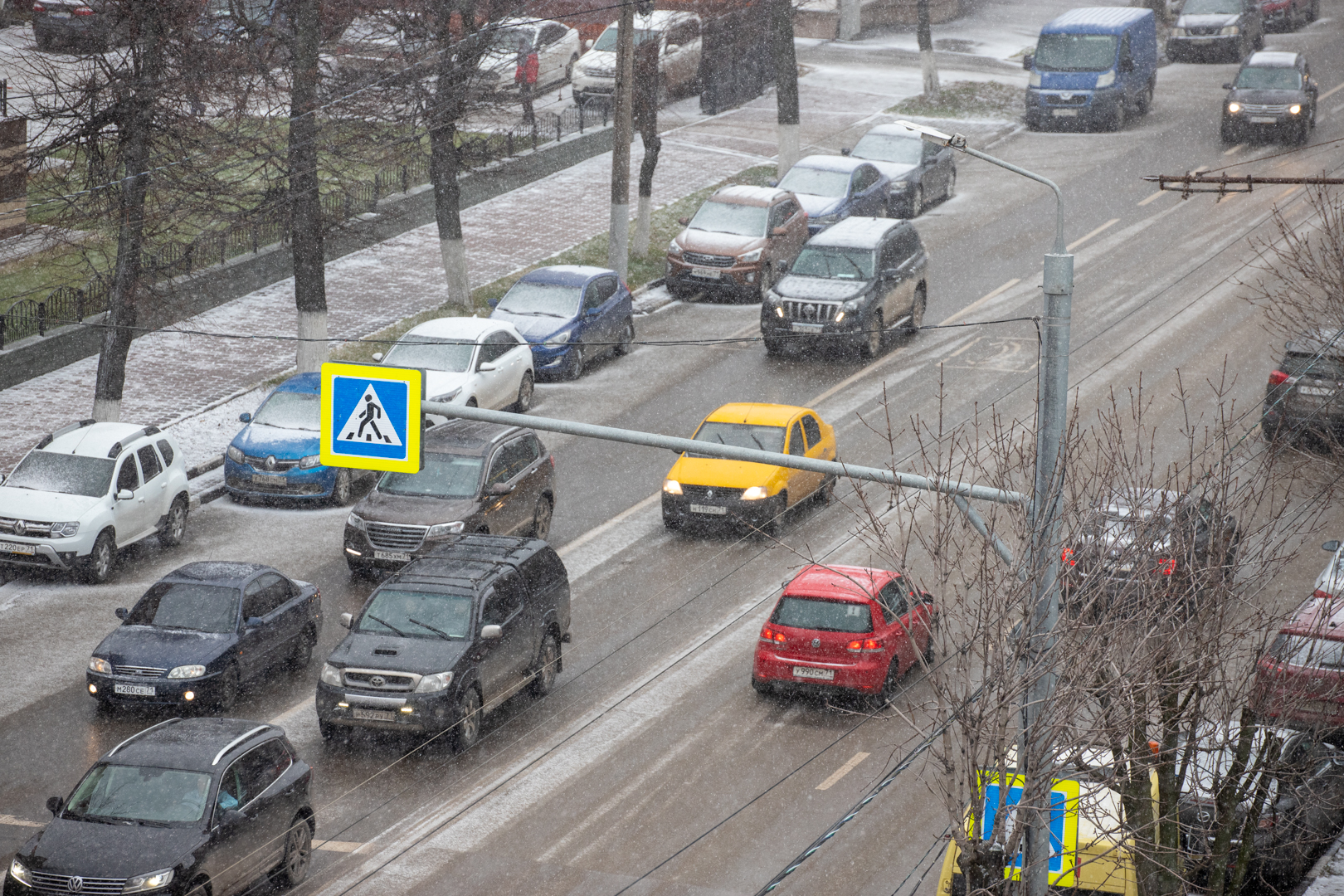 Водителей предупредили о резком ухудшении погодных условий на трассах в Тульской области