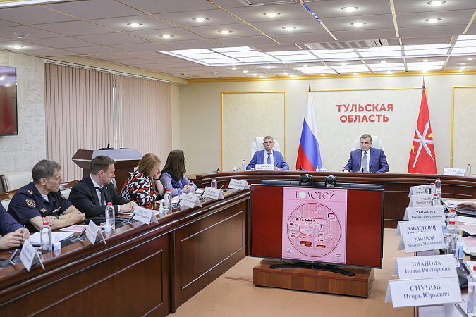 27 июня состоялось заседание оргкомитета фестиваля при участии губернатора региона Алексея Дюмина / тульское правительство