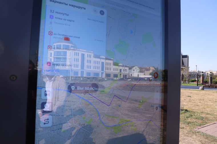 ﻿В Туле установят четыре информационных табло для построения маршрута
