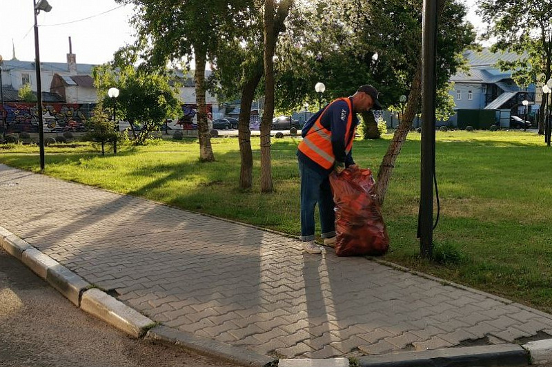 Как проходит уборка в Туле 13 июня / администрация города