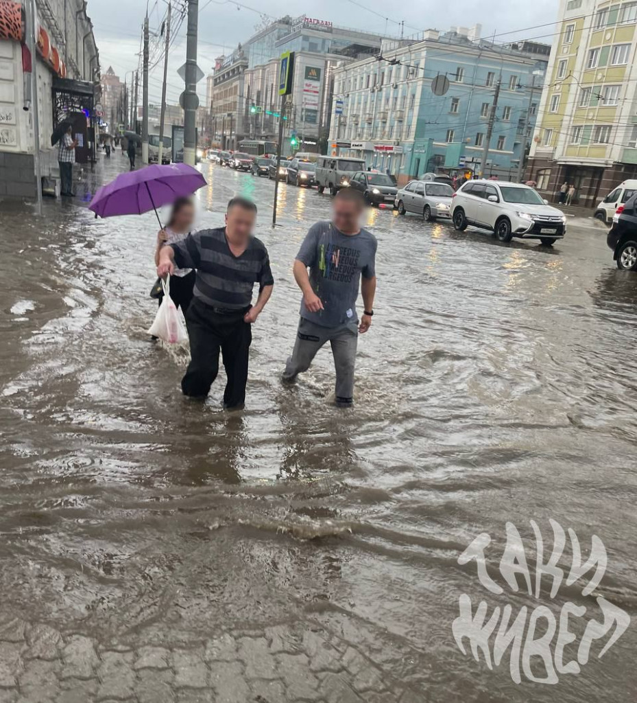 Туляки делятся видео и фото улиц после ливня — ТСН 24