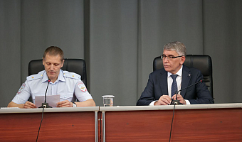 Врио тульского губернатора Миляев принял участие в совещании коллегии УМВД