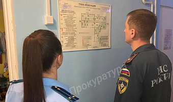 В пяти школах Заокского района прокуратура нашла нарушения противопожарных требований