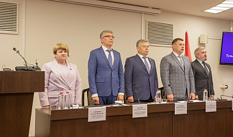 Дмитрий Миляев принял участие в 64-м заседание Тульской областной Думы