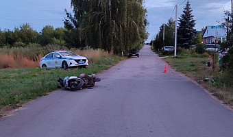 Водитель и 11-летняя пассажирка скутера попали в больницу после ДТП в Плавском районе