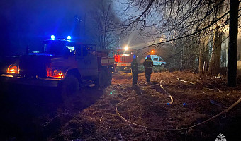 Два пожара и два ДТП случились в Тульской области за сутки