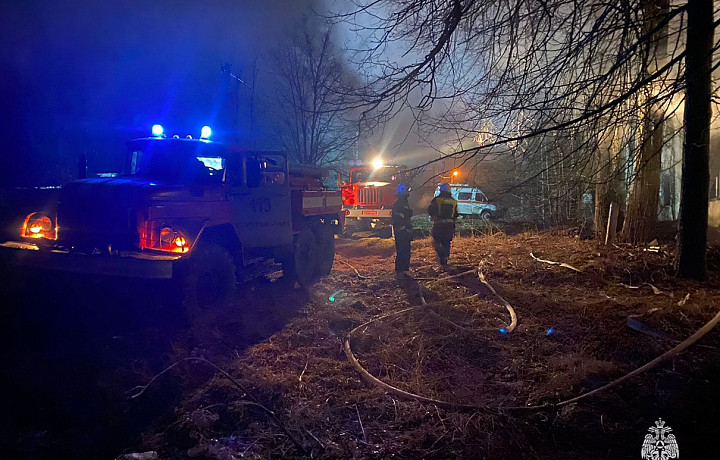 Два пожара и два ДТП случились в Тульской области за сутки