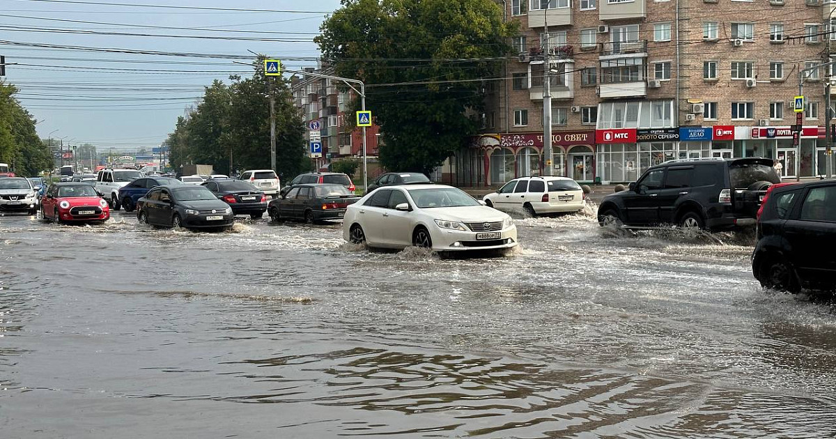 Карта дождя в туле сейчас