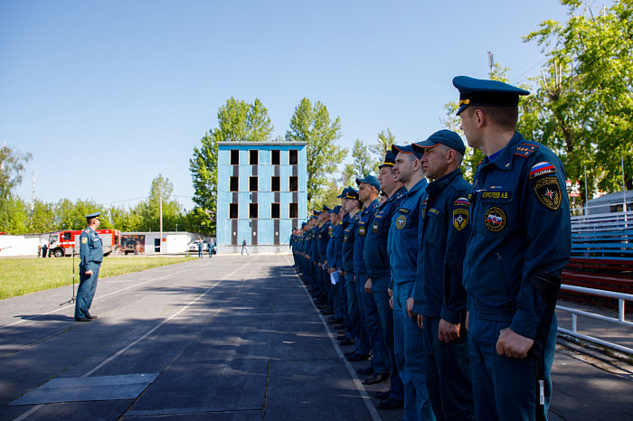 В Туле определили лучшее звено газодымозащитной службы