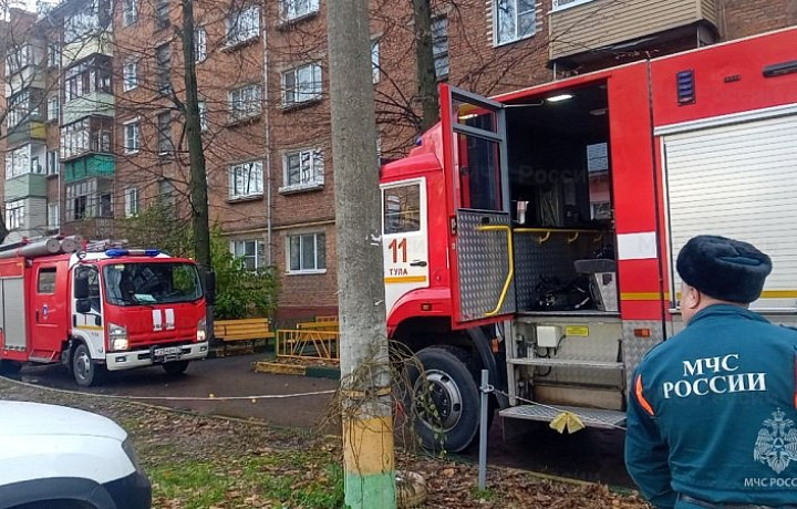 Причиной смертельного пожара в доме на Красноармейском проспекте в Туле могла стать неосторожность при курении