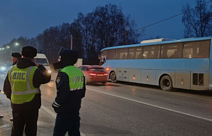 Водители автобусов устроили 45 ДТП на дорогах Тульской области в 2023 году