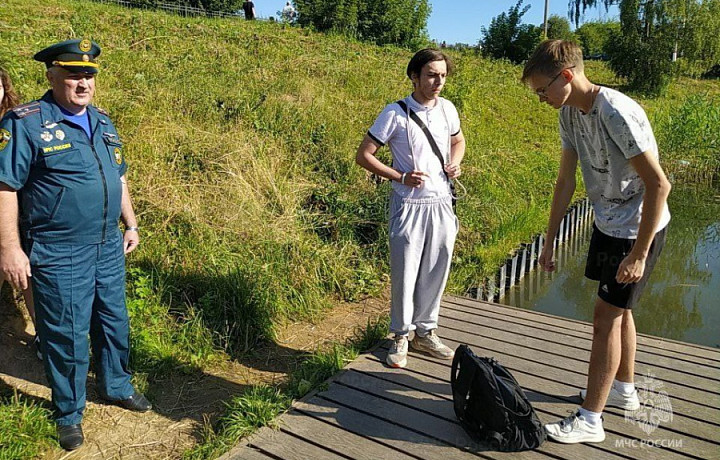 В Щекинском районе спасатели выгнали из воды 36 человек в ходе патрулирования