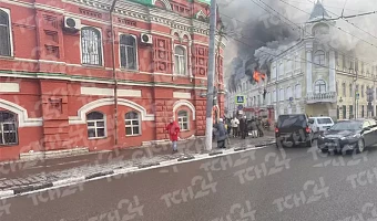 Миляев: военный госпиталь в Туле загорелся из-за неисправности электропроводки