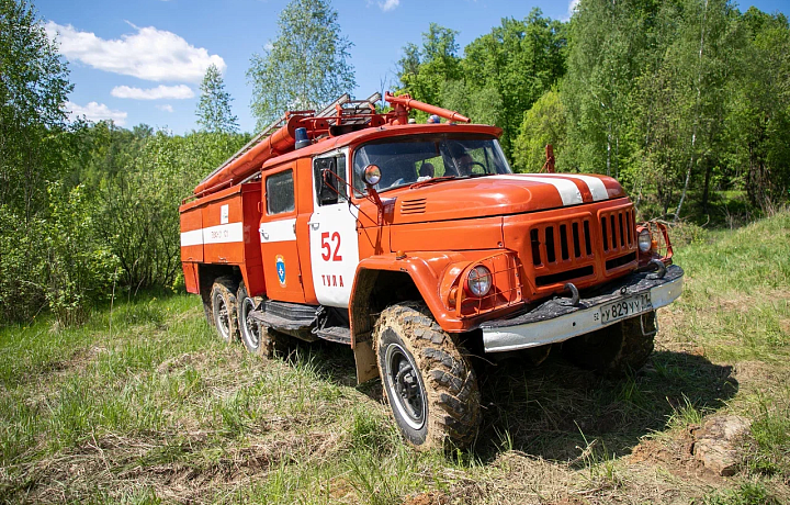 За сутки в Тульской области произошли три пожара без пострадавших