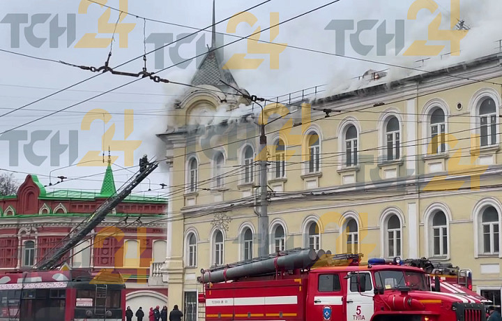 В загоревшемся госпитале в Туле проходили лечение срочники