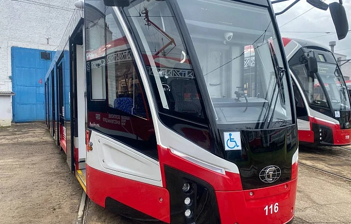 В Тулу прибыли все 17 новых трамваев «Львята» ﻿