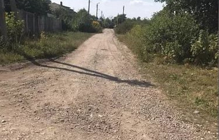 В поселке Социалистический Щекинского района отремонтирована дорога в рамках «Народного бюджета-2022»