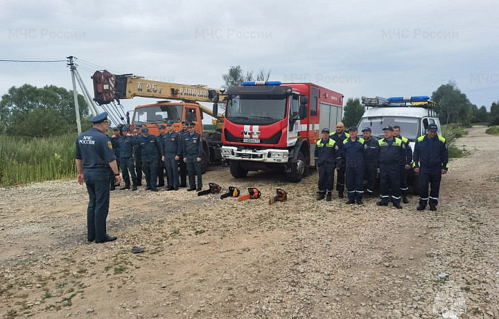 Тульские спасатели начали подготовку к паводковому периоду 2024 года