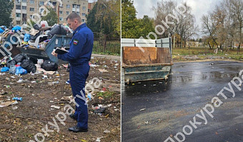 В Донском убрали две свалки после вмешательства прокуратуры