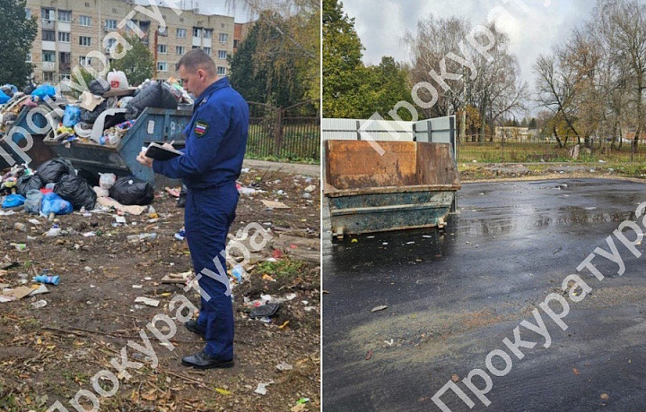 В Донском убрали две свалки после вмешательства прокуратуры