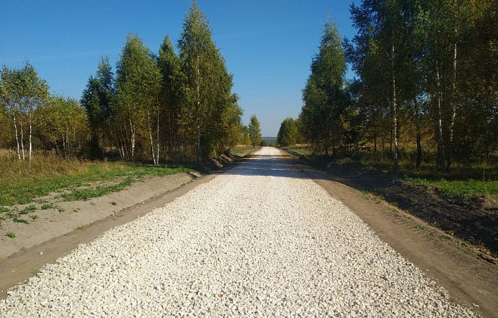 В Ясногорском районе продолжают обновлять дороги в рамках «Народного бюджета»