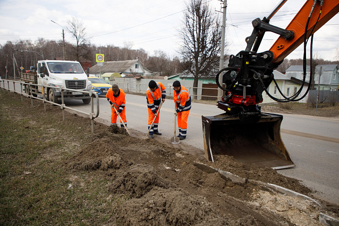 Подрядчик завершит ремонт улицы Кутузова в Туле к 1 сентября 2023 года