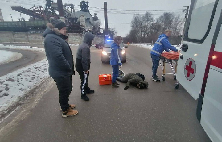 На Орловском шоссе в Туле сбили пешехода