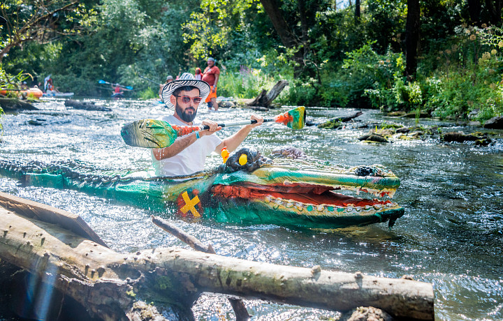 В арт-кэмпе «Дикая Мята» прошел фестиваль Vashana Sup Camp