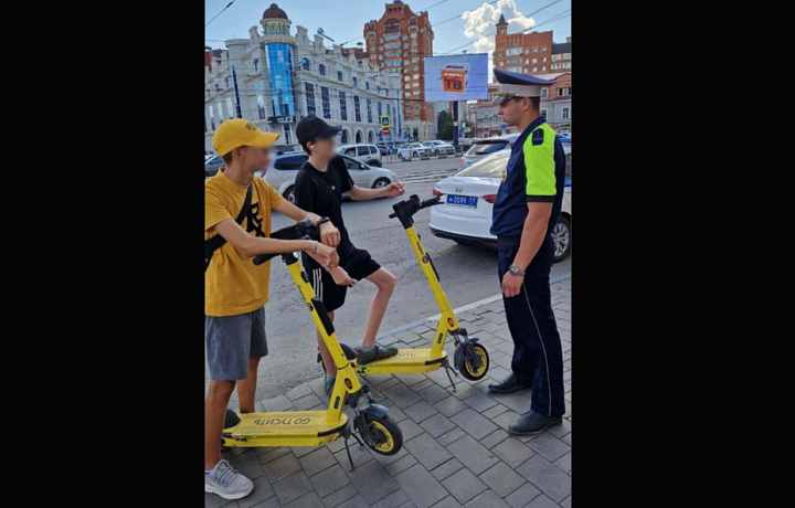 В Туле в 2024 году выявлено 1 118 нарушений ПДД водителями СИМ и велосипедистами