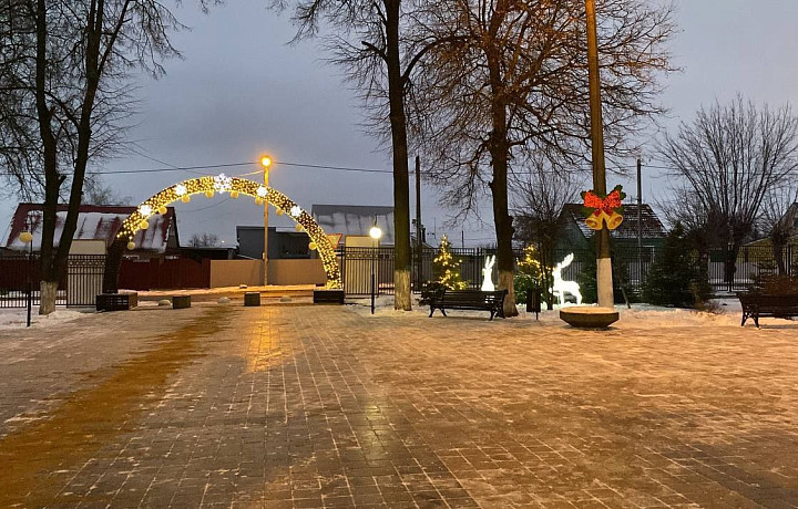 В Тульской области обновили дороги к местам новогодних гуляний