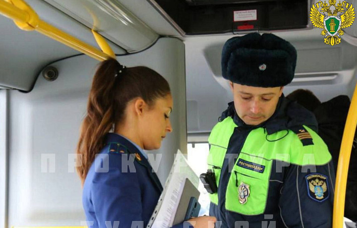 Прокуратура нашла в пассажирских автобусах в Щекино технические неисправности