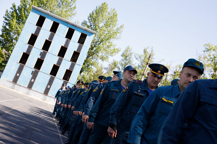 В Туле определили лучшее звено газодымозащитной службы