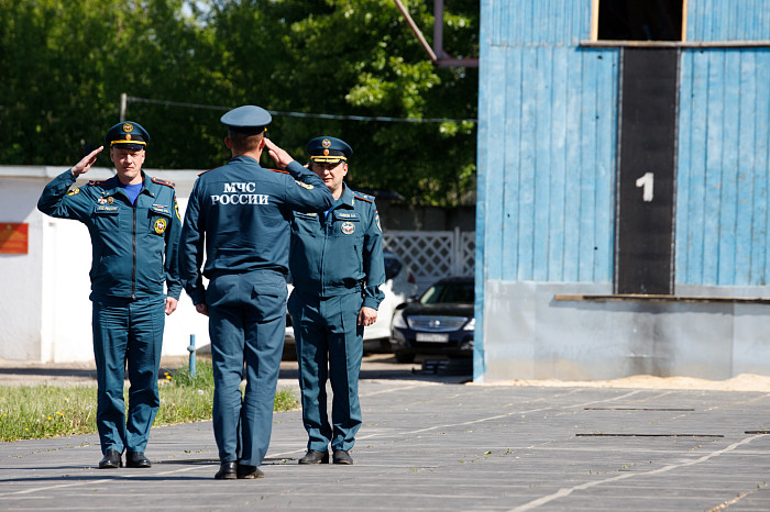 В Туле определили лучшее звено газодымозащитной службы