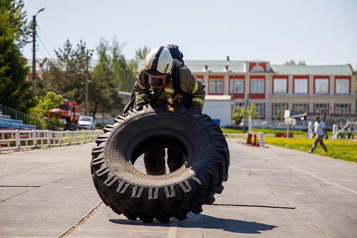 В Туле определили лучшее звено газодымозащитной службы