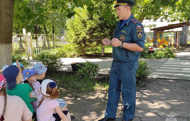 Новомосковские спасатели рассказали об основах безопасности в трех детских садах