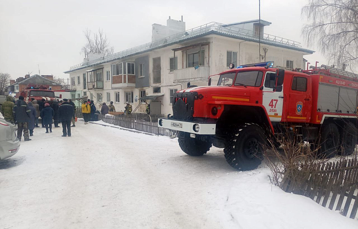 При пожаре в жилом доме в Дубне погибла пенсионерка